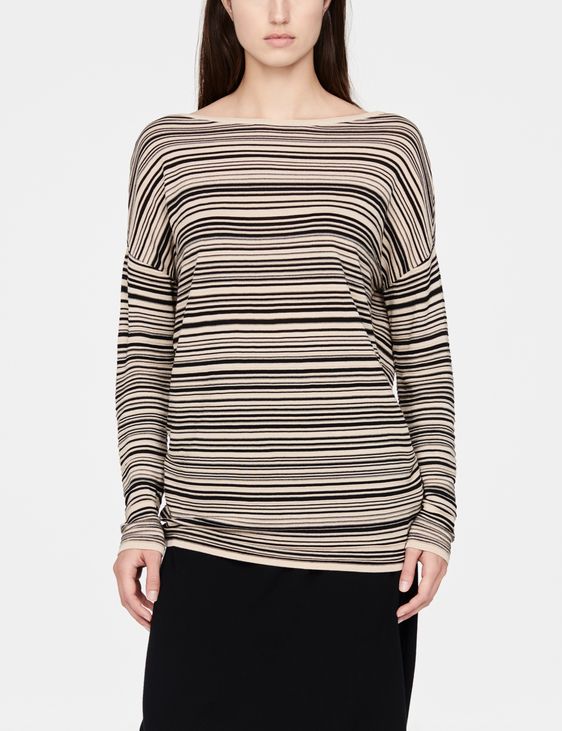 Sarah Pacini Pull léger - rayures