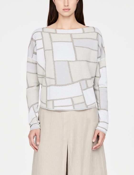 Sarah Pacini Pull court - paysage