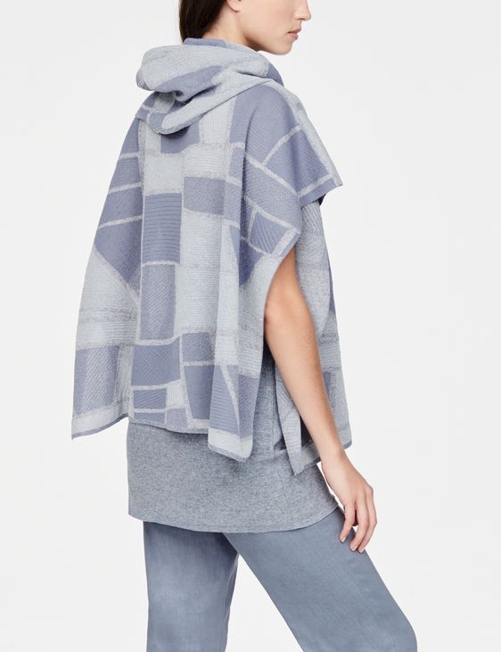 Sarah Pacini Landschafts-Poncho