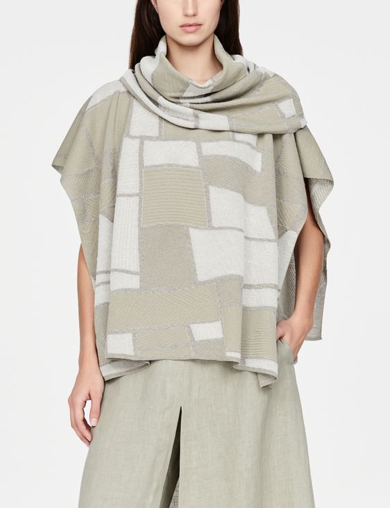 Sarah Pacini Landschafts-Poncho