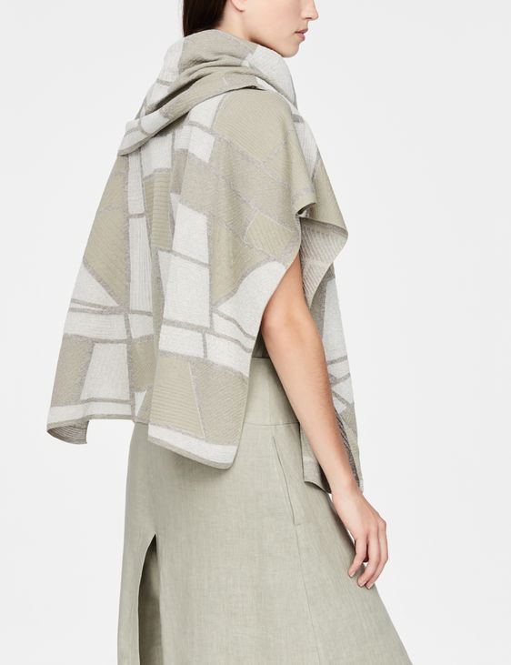Sarah Pacini Landschafts-Poncho