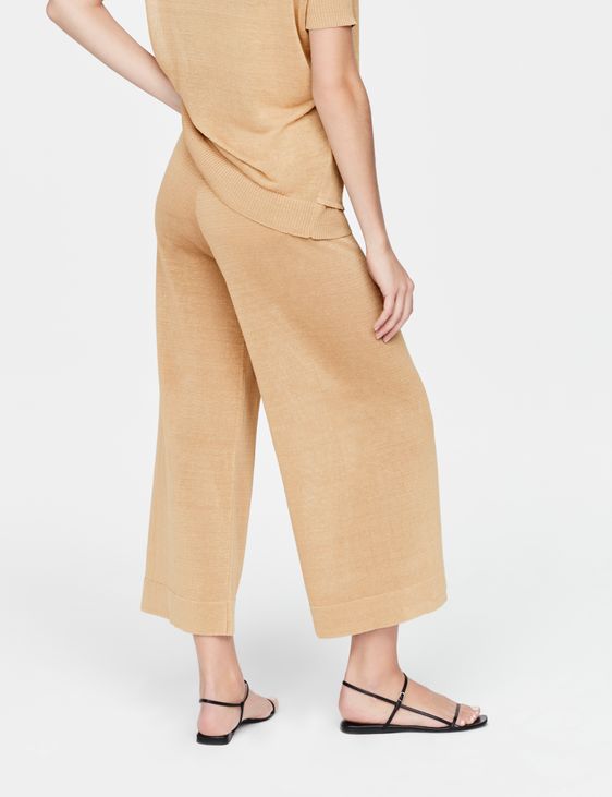 Sarah Pacini Linen pants - sheer