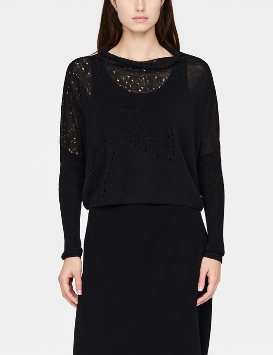 Sarah Pacini Linen sweater - mandana