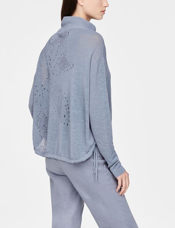 Sarah Pacini Leinen-Strickjacke - Mandana