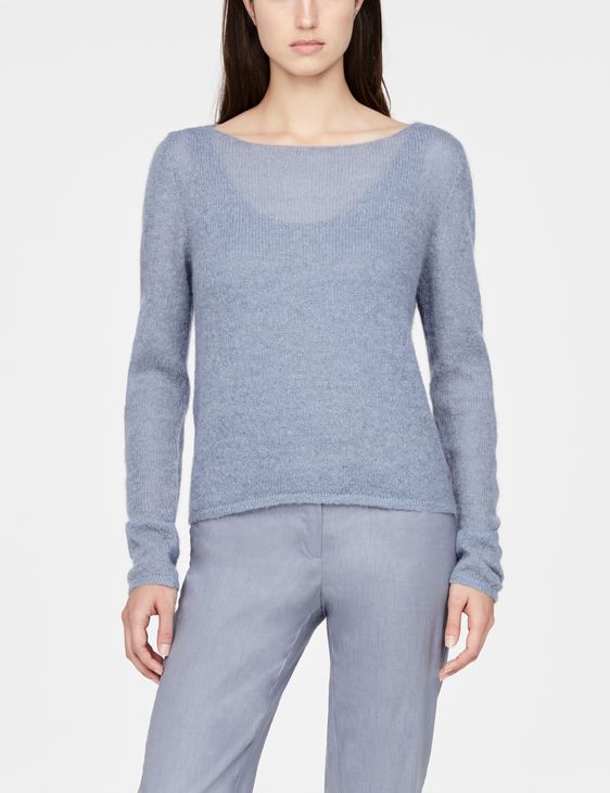 Sarah Pacini mohair-alpaca trui