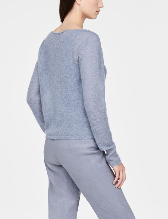 Sarah Pacini mohair-alpaca trui