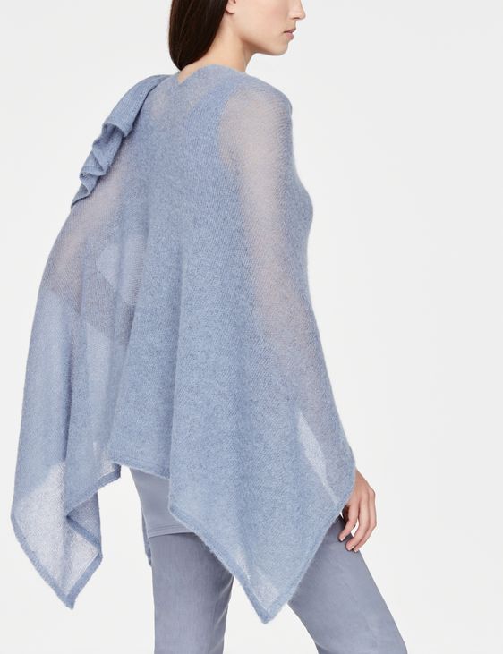 Sarah Pacini Mohair-Alpaca - Poncho