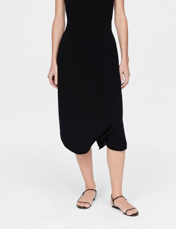 Sarah Pacini Jupe légère - Ourlet zippé