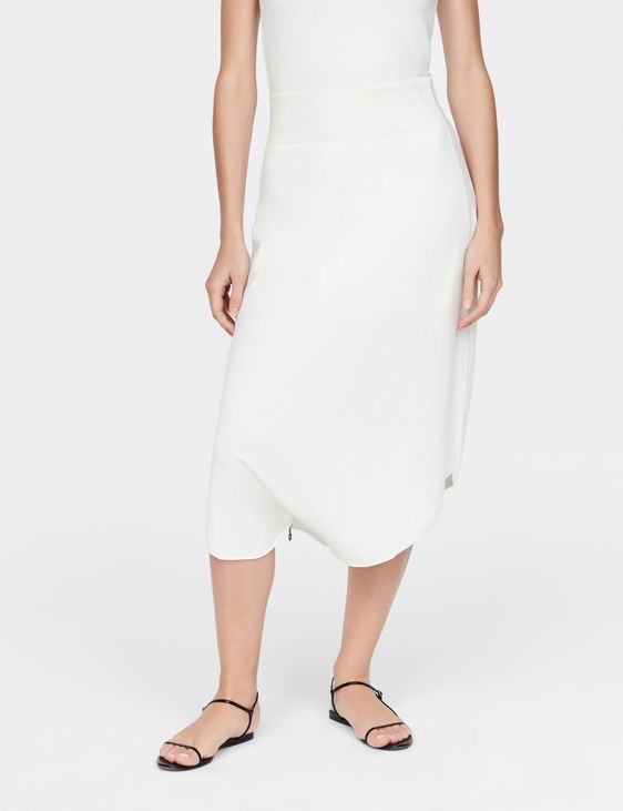 Sarah Pacini Jupe légère - Ourlet zippé