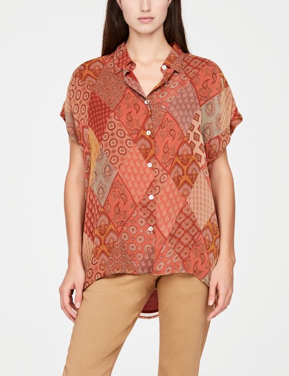 Sarah Pacini Chemise - patchwork