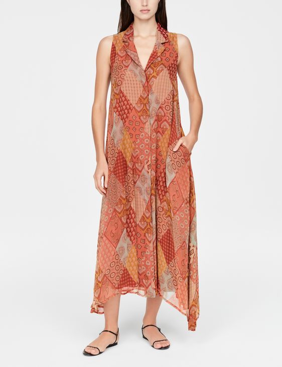 Sarah Pacini Robe maxi - patchwork