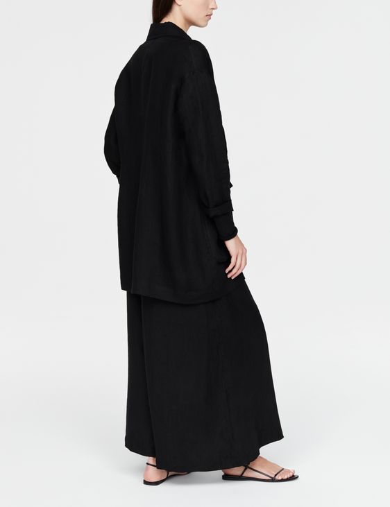Sarah Pacini Veste en lin - poches à soufflet