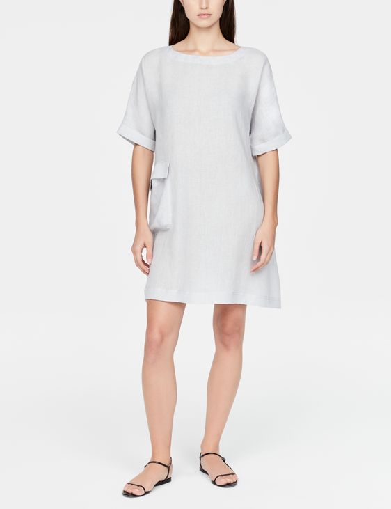 Sarah Pacini Robe en lin - ligne A