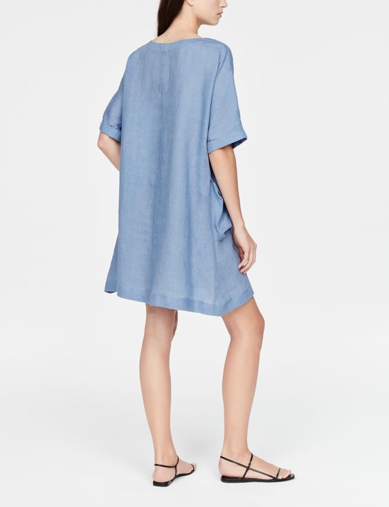 Sarah Pacini Robe en lin - ligne A