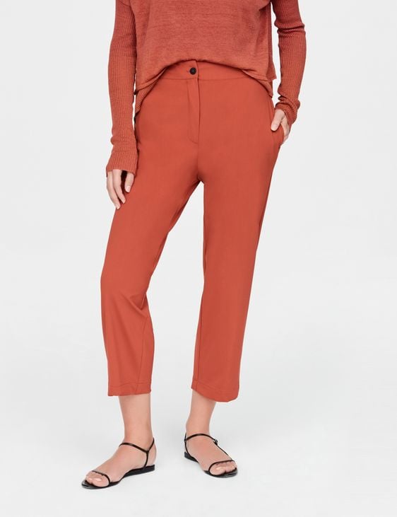 Sarah Pacini Leichte Hosen - Geknoepfte Taschen
