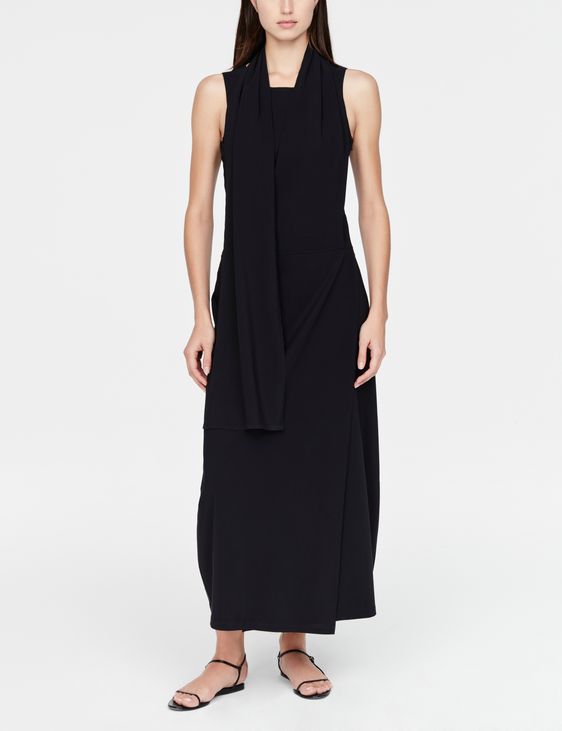 Sarah Pacini Maxi dress - scarf