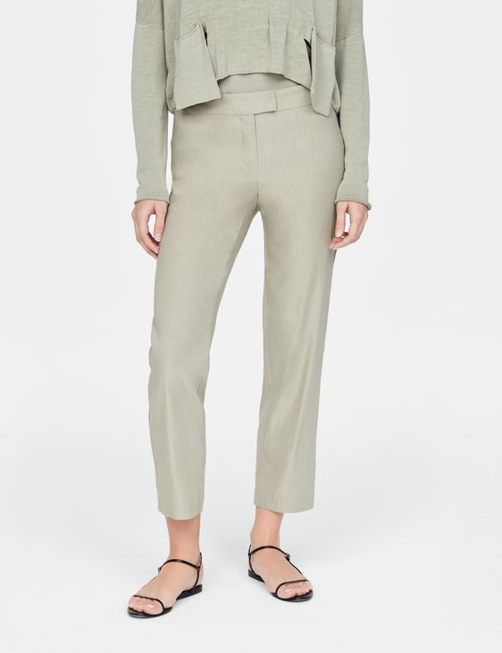 Sarah Pacini Stretch linen pants - Yumiko