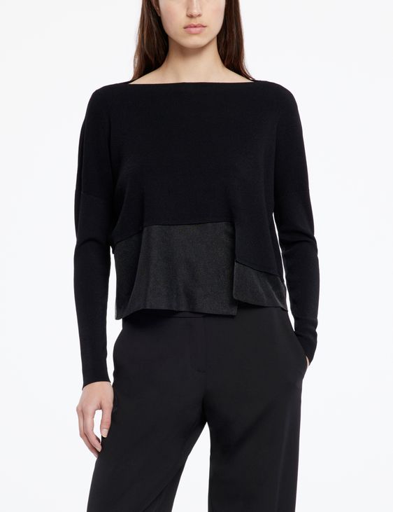 Sarah Pacini Pull - inserts translucides