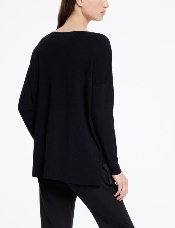 Sarah Pacini Pull long - inserts translucides