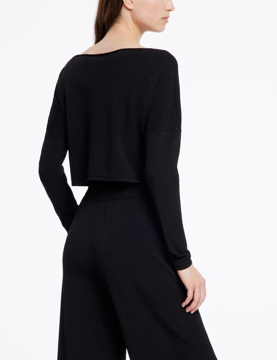 Sarah Pacini Pull court - bouton
