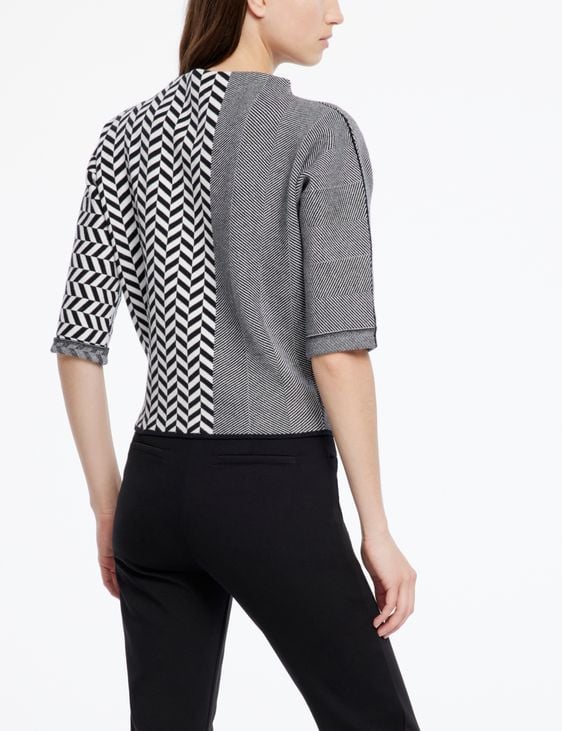 Sarah Pacini Trui - chevron