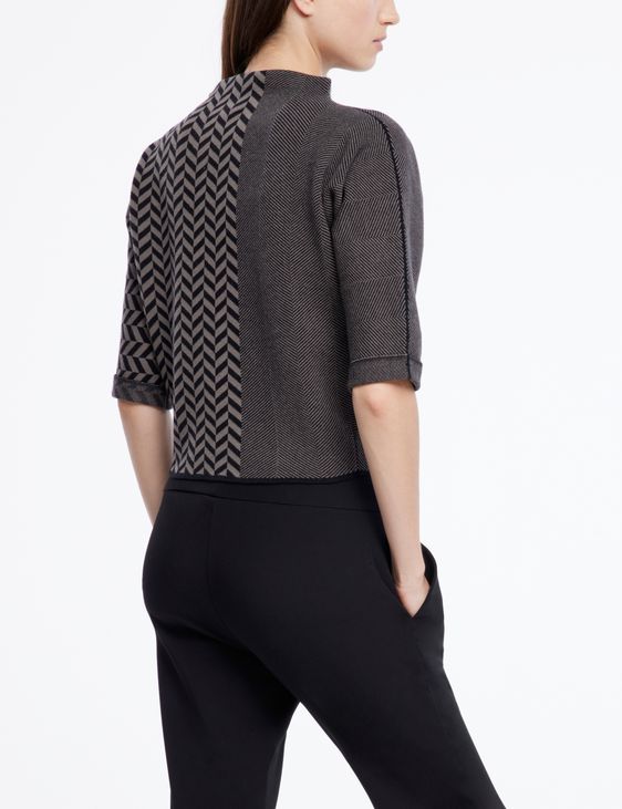 Sarah Pacini Sweater - chevron