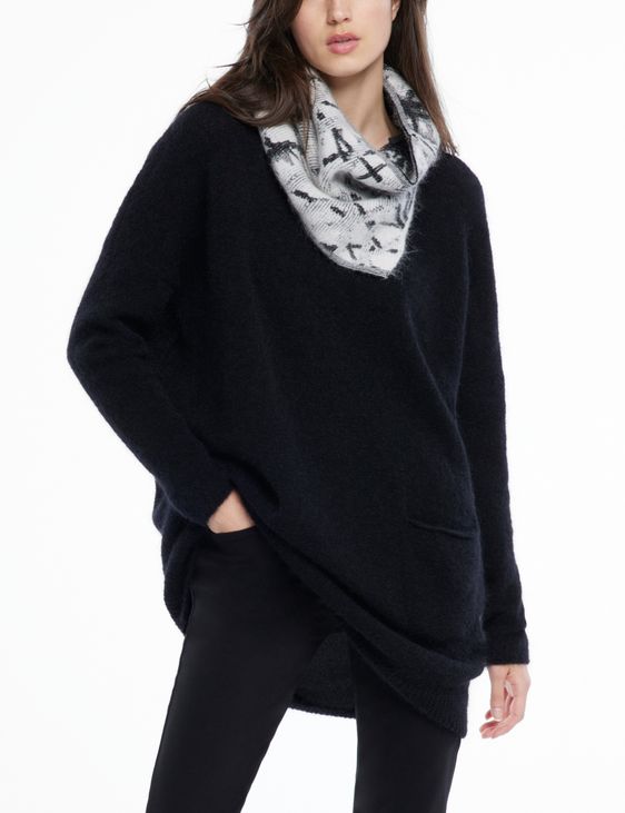 Sarah Pacini Col ample - fente