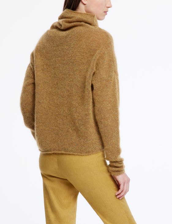 Sarah Pacini Mohair merino trui - kort