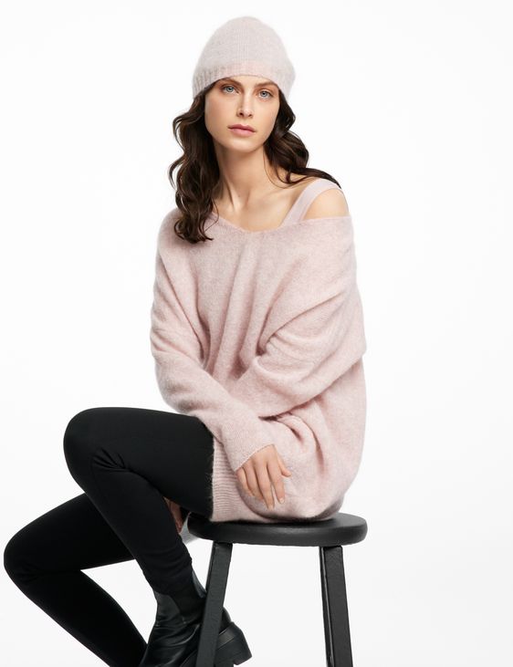 Sarah Pacini Bonnet - mohair-mérinos