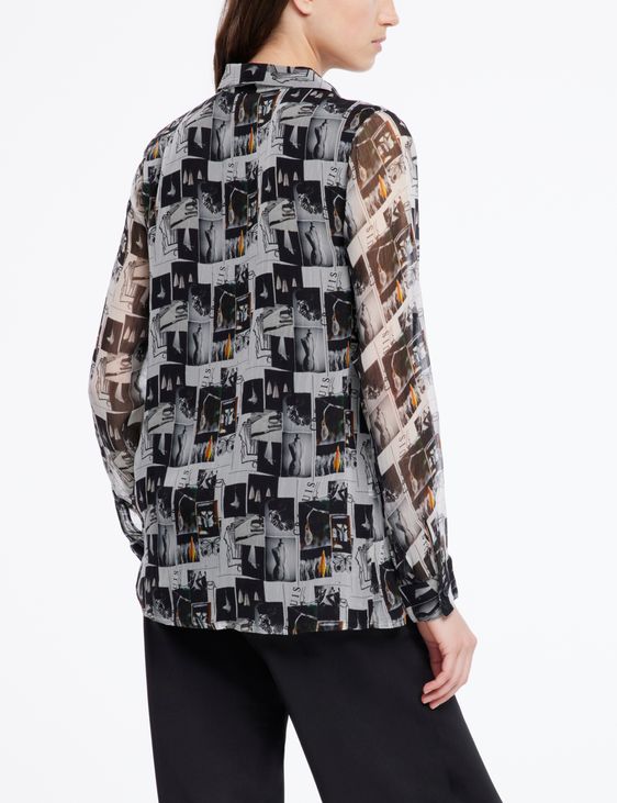 Sarah Pacini Chemise évasée - inspiration