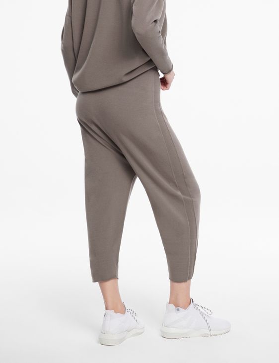 Sarah Pacini Pantalon ample en maille - Free Time