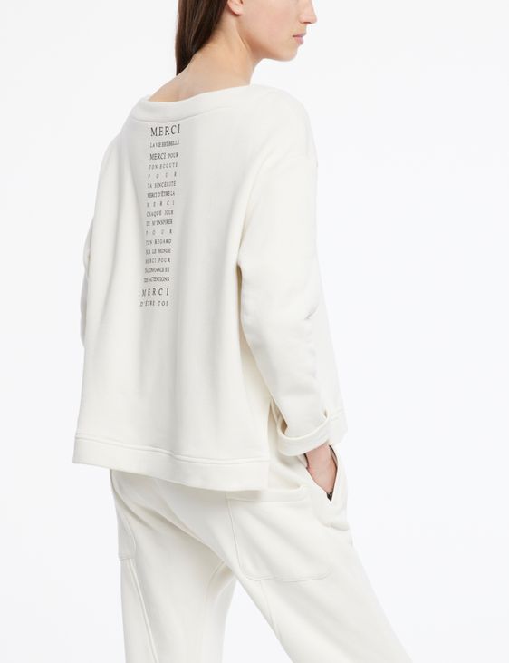 Sarah Pacini Cotton sweater - Sweet Promenade