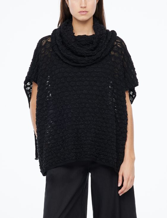 Sarah Pacini Poncho - texturé