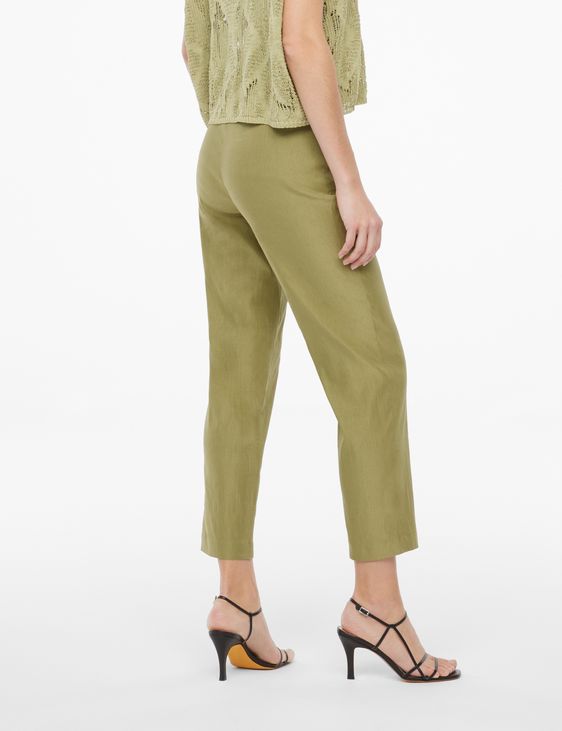 Sarah Pacini Pants Yumiko - stretch linen