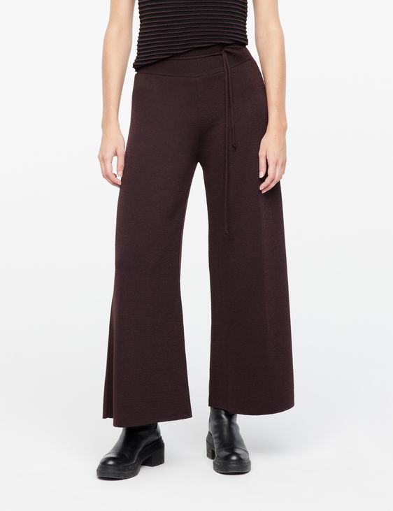 Sarah Pacini Gaucho-Pants - mit Tunnelzug