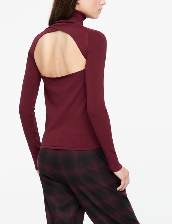 Sarah Pacini Tricot top - raglanmouwen