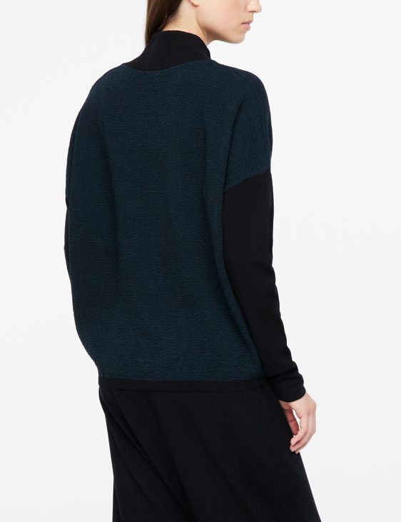 Sarah Pacini Pull - jacquard chiné