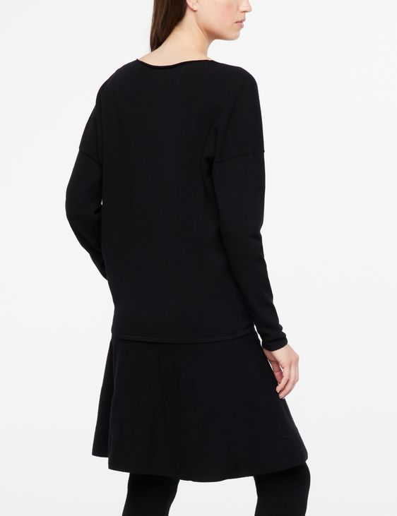 Sarah Pacini Pull en viscose - col V