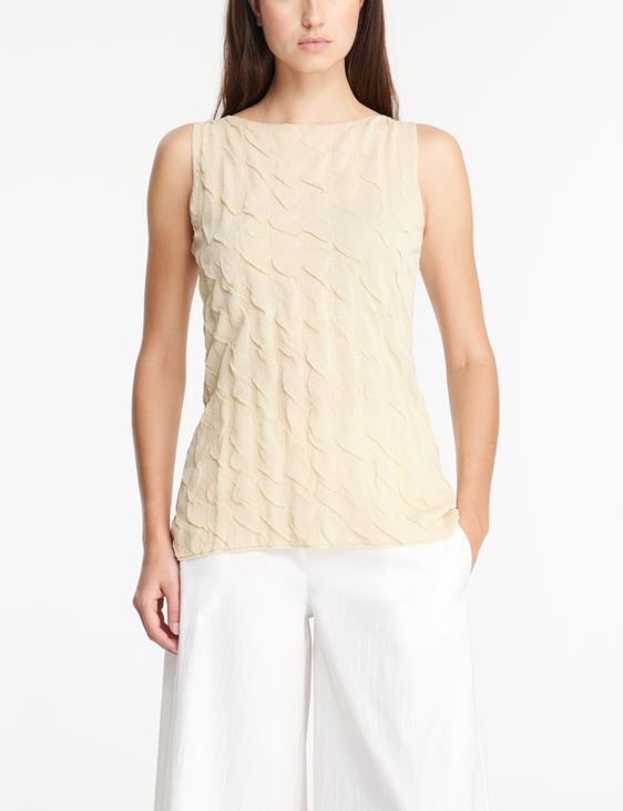 Sarah Pacini Seashore sweater - sleeveless