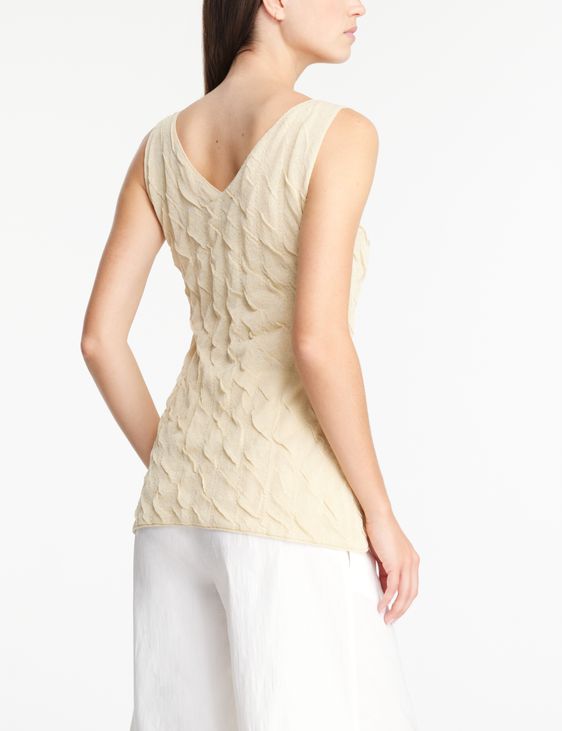 Sarah Pacini Seashore sweater - sleeveless