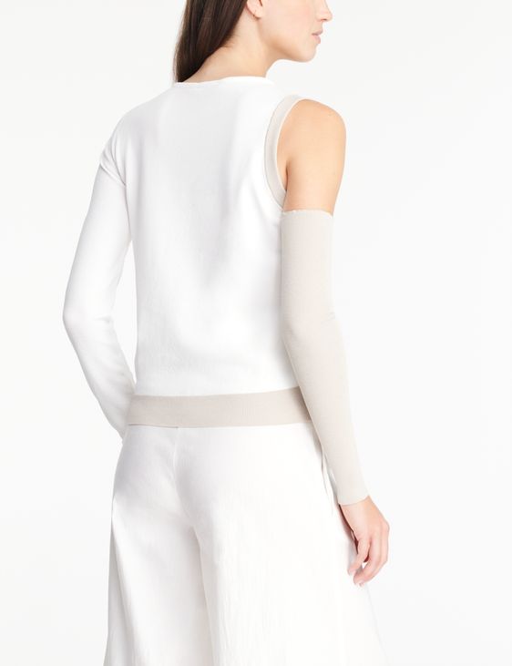 Sarah Pacini Sweater - detached sleeve