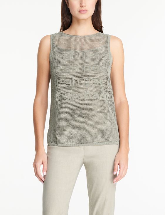 Sarah Pacini Signature sweater - sleeveless