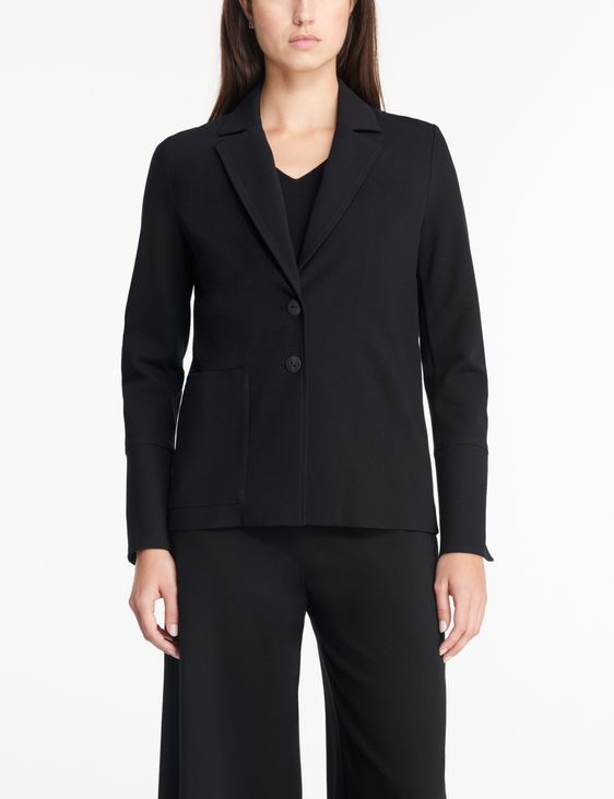 Sarah Pacini Jersey jacket - lined cuffs