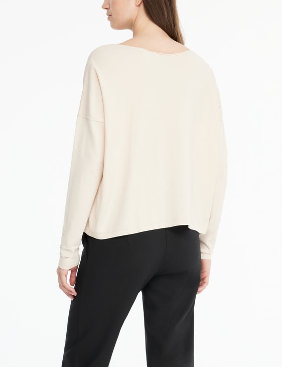 Sarah Pacini Openwork sweater - boatneck