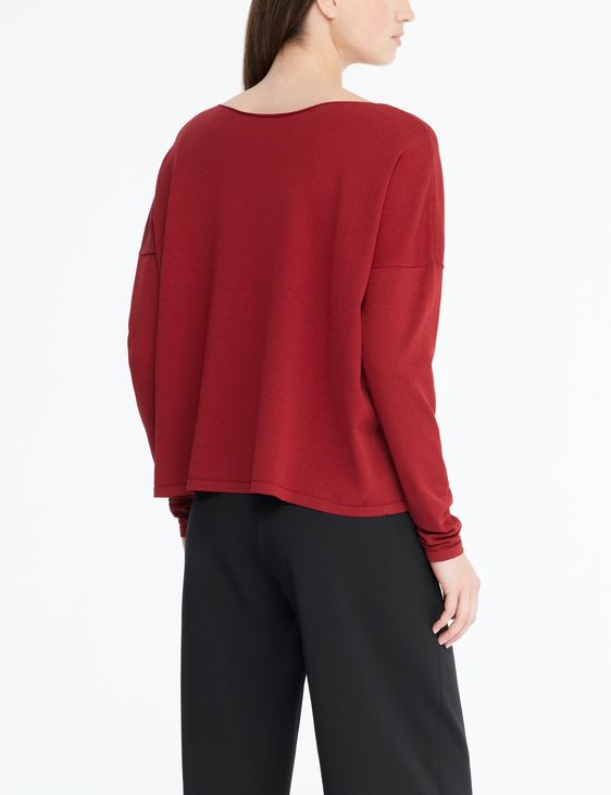 Sarah Pacini Openwork sweater - boatneck