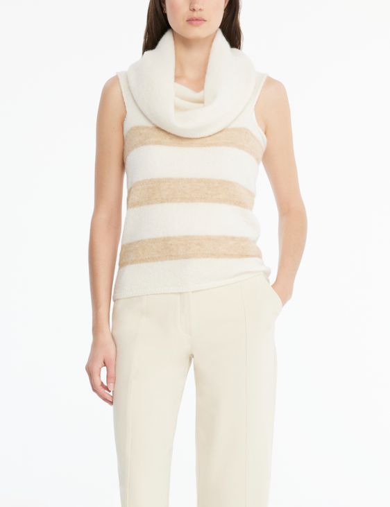 Sarah Pacini Reversible sweater - stripes