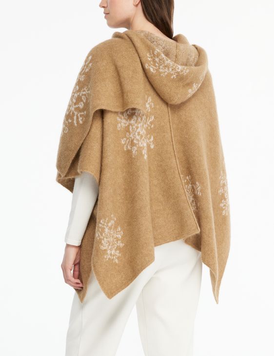Sarah Pacini Poncho - flocon de neige
