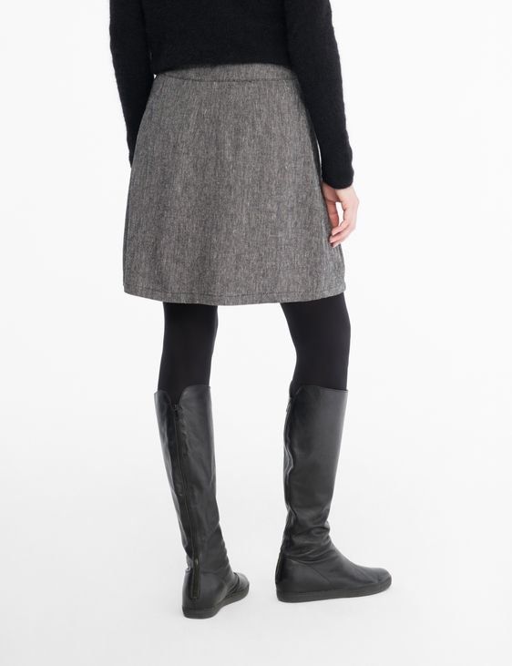 Sarah Pacini Tweed skirt - asymmetric