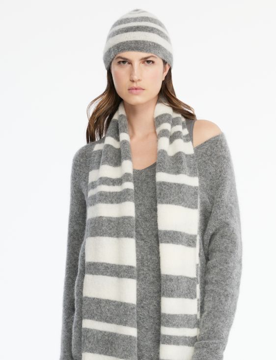 Sarah Pacini GenderCOOL knit cap - stripes