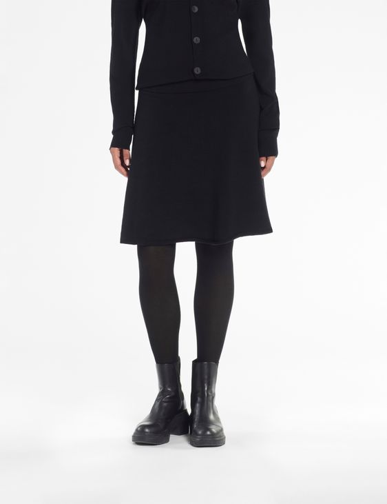Sarah Pacini Merino knit skirt – seamless